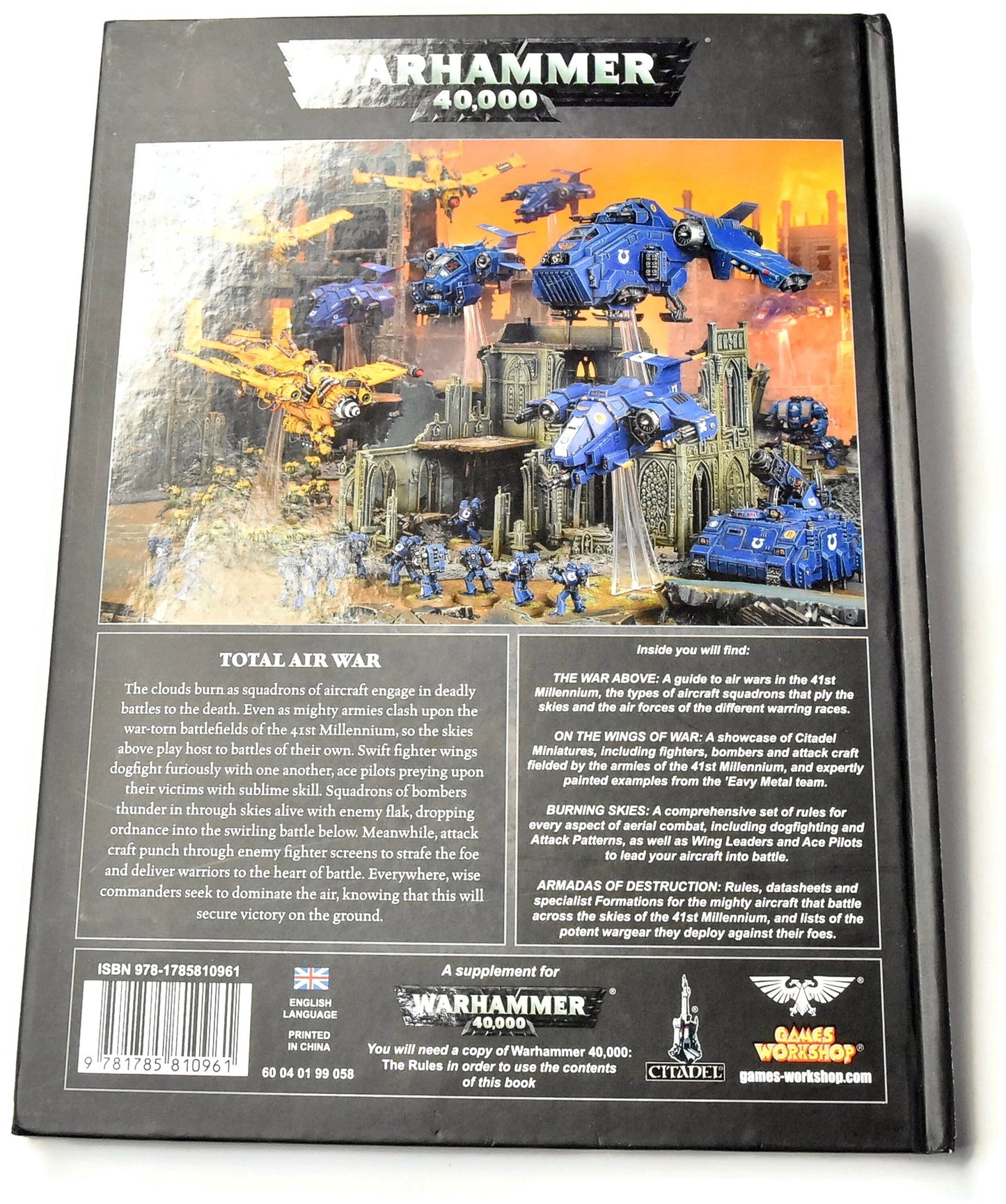 DEATH FROM THE SKIES Codex Used Very Good Condition Warhammer 40K