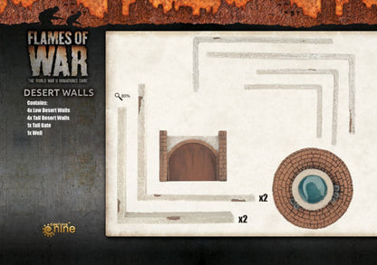 Battlefield in a Box - Desert Walls