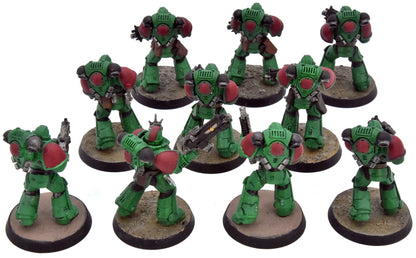 SPACE MARINES 10 Intercessors #1 Warhammer 40K Salamanders
