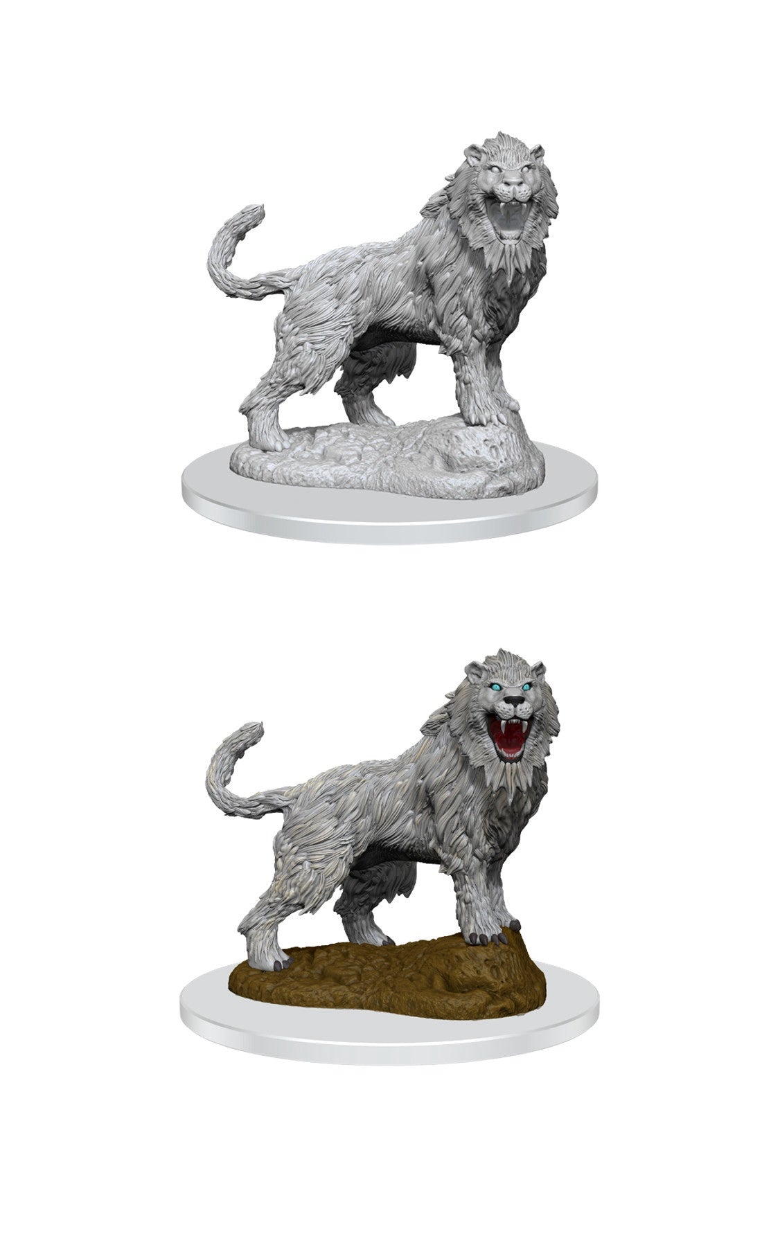 D&D Unpainted Minis Wv16 Crag Cat
