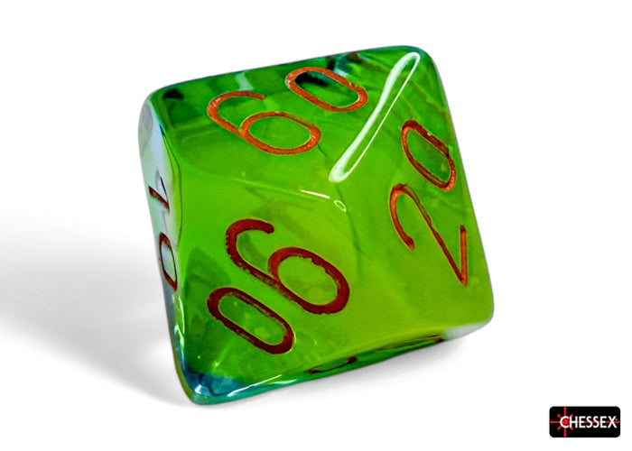Gemini 7-die Set Plasma Green- Teal/orange Luminary