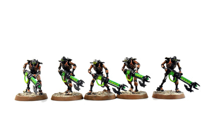 NECRONS 10 Warriors #2 WELL PAINTED Warhammer 40K