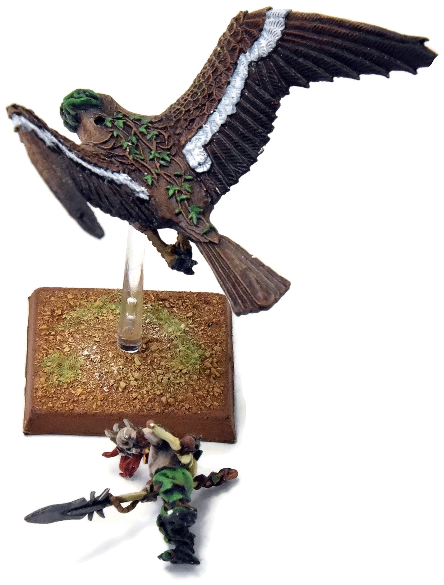 WOOD ELVES Warhawk Rider #5 PRO PAINTED METAL Warhammer Fantasy