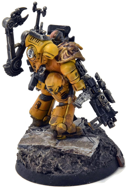 IMPERIAL FISTS Primaris Captain Converted #1 PRO PAINTED Warhammer 40K