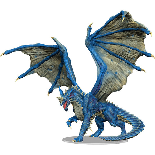 D&d Unpainted Minis Adult Blue Dragon