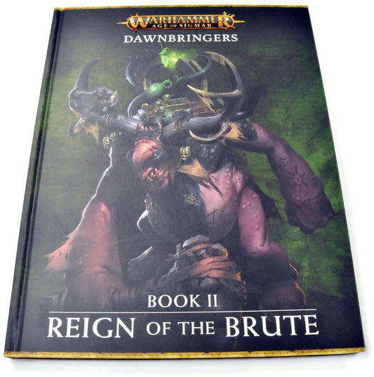 Reign of the Brute Good Condition Warhammer Sigmar Book