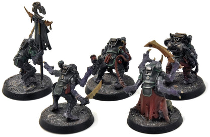 GENESTEALER CULTS 5 Acolyte Hybrids #2 WELL PAINTED Warhammer 40K