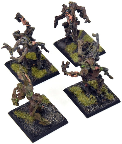 WOOD ELVES 4 Treekin #1 METAL WELL PAINTED Fantasy Treekins