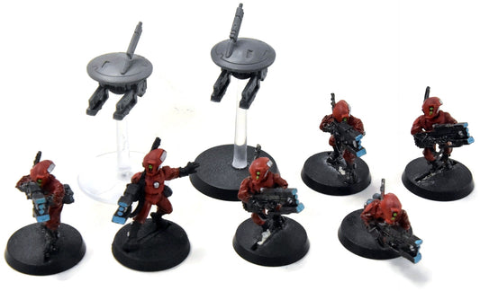 TAU EMPIRE 6 Pathfinders #2 METAL Warhammer 40K
