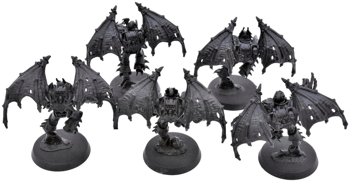 CHAOS SPACE MARINES 5 Warp Talons #1 CONVERTED Warhammer 40K