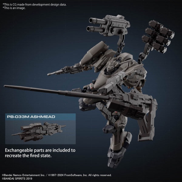ARMORED CORE VI FIRES OF RUBICON RaD CC-2000 ORBITER NIGHTFALL 30MM Bandai
