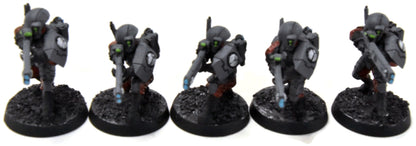 TAU EMPIRE 10 Fire Warriors #7 WELL PAINTED Warhammer 40K