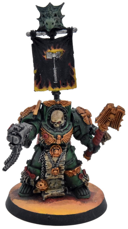 SPACE MARINES Salamanders Chaplain #1 Warhammer 40K Converted