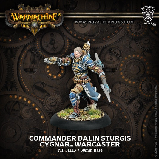 Cygnar Commander Dalin Warcaster - PIP 31113