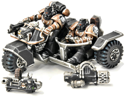 SPACE MARINES Attack Bike #2 PRO PAINTED Warhammer 40K