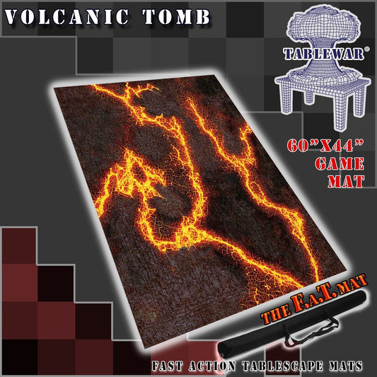 F.A.T. MATS - Volcanic Tomb 60 inches X 44 inches