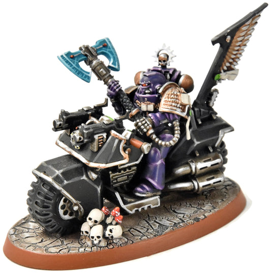 SPACE MARINES Librariran on Bike #6 PRO PAINTED Warhammer 40K
