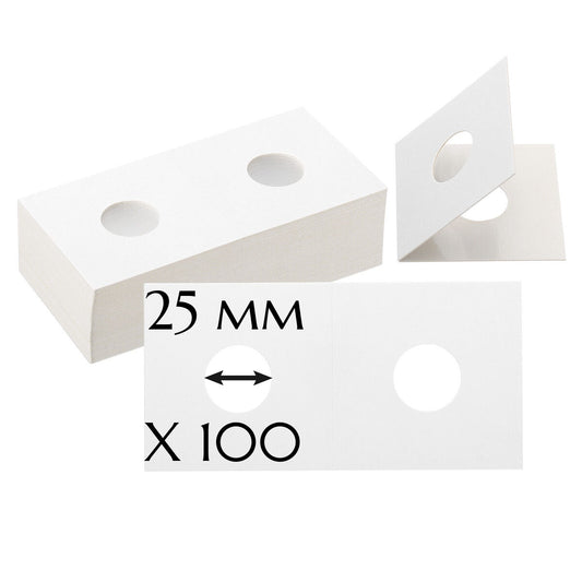 Coinholders MATRIX N 25mm/100 - 25 Cents/Quarters