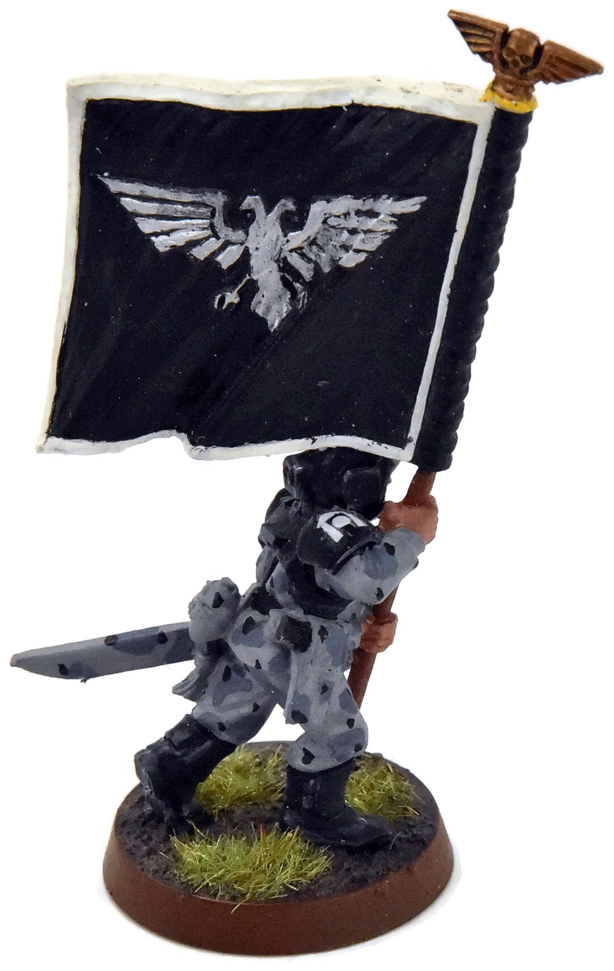 ASTRA MILITARUM Cadian Standard Bearer #2 METAL Warhammer 40K