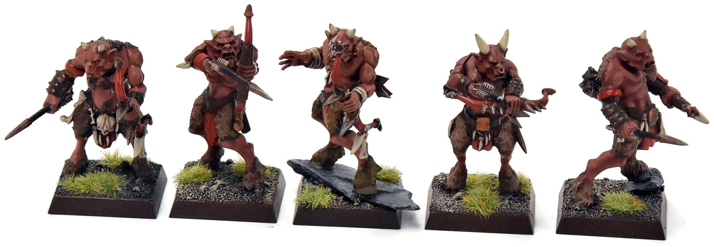 BEASTMEN 9 Ungors With Bows #4 PRO PAINTED Fantasy