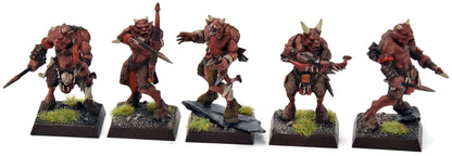 BEASTMEN 9 Ungors With Bows #4 PRO PAINTED Fantasy