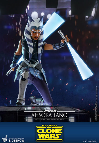 Figurine Ahsoka Tano à l'échelle 1/6 par Hot Toys, The Clone Wars