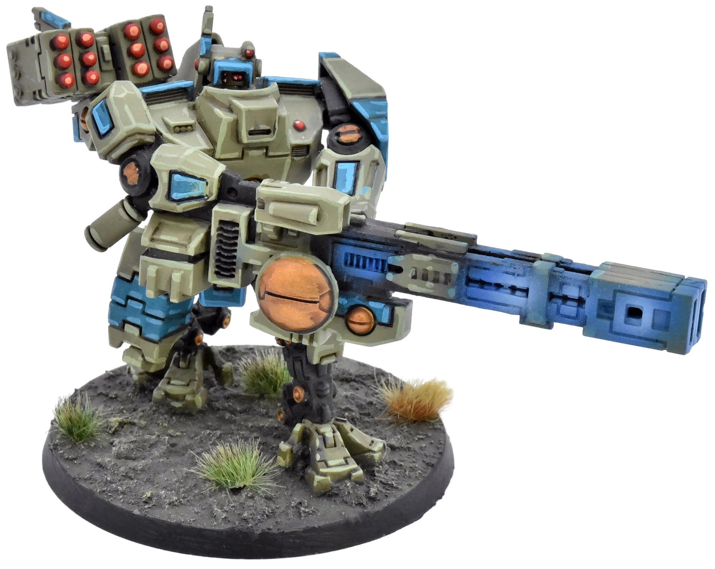 TAU EMPIRE Xv88 Broadside Battlesuit #2 PRO PAINTED Warhammer 40K