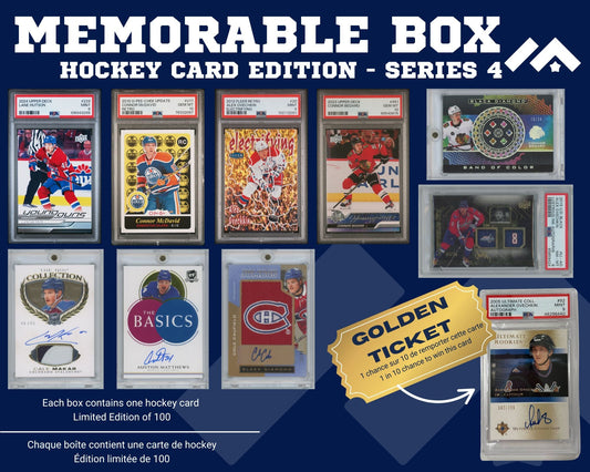Memorable Box Hockey Card Edition - Series 4
