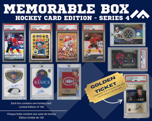 Memorable Box Hockey Card Edition - Series 4