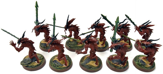BLADES OF KHORNE 10 Bloodletters #1 WELL PAINTED Sigmar