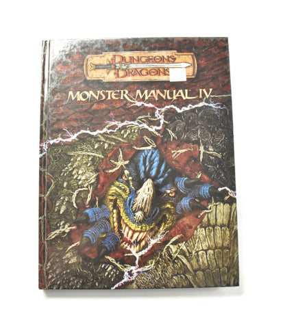 DUNGEONS & DRAGONS Monster Manual IV Book