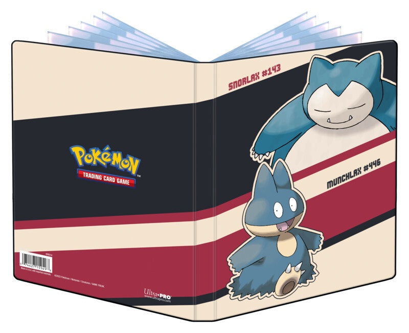 Ultra Pro Portfolio 4Pkt Pokemon Snorlax/Munchlax
