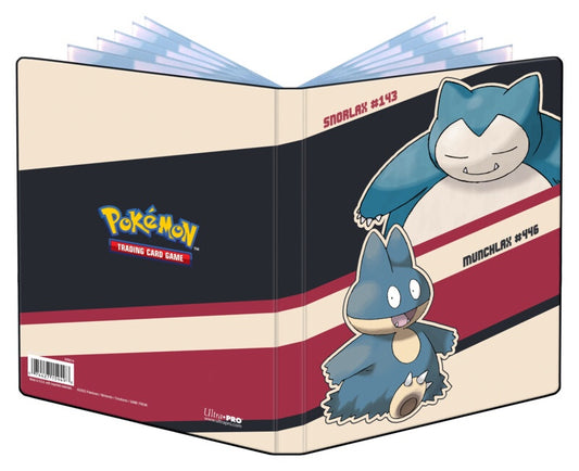 Ultra Pro Portfolio 4Pkt Pokemon Snorlax/Munchlax
