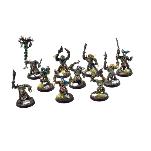 ORRUK WARCLANS 10 Savage Orruks #1 PRO PAINTED Sigmar