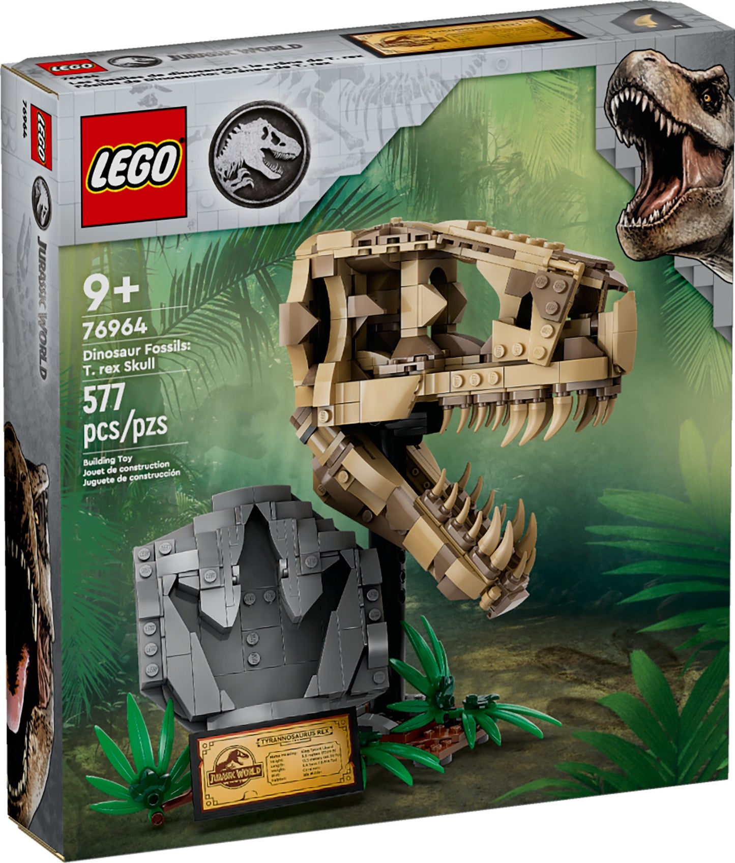 LEGO Dinosaur Fossils: T. rex Skull (76964)