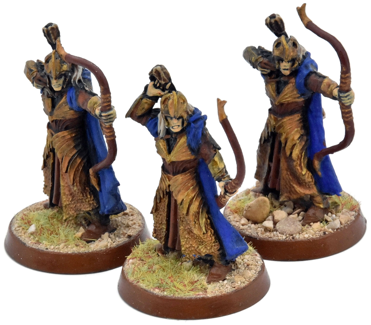 LOTR Haldir'S Elf With Bow #1 METAL WELL PAINTED