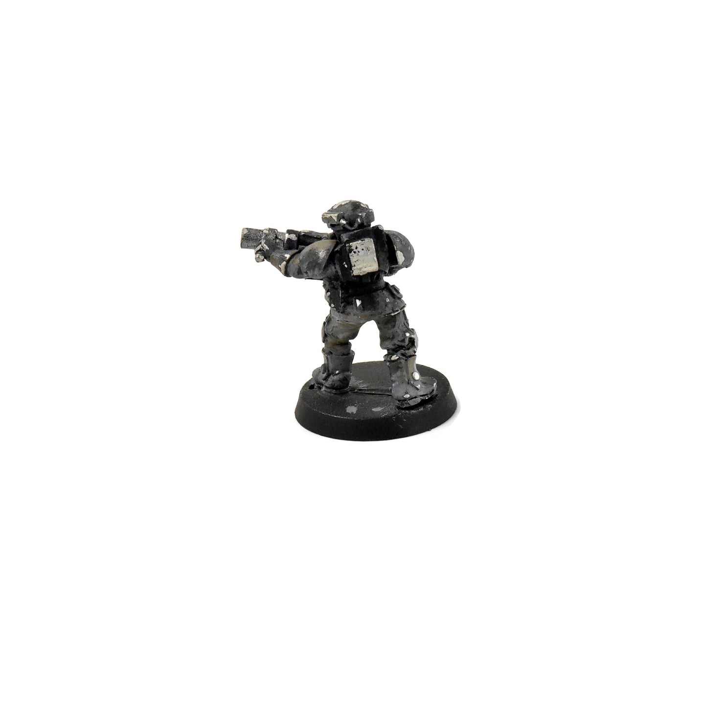 ASTRA MILITARUM Kasrkin Stormtrooper #7 grenade launcher no backpack METAL 40K