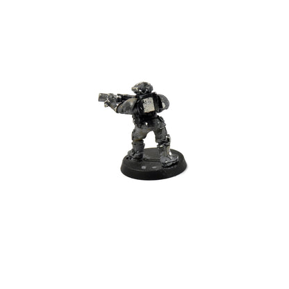 ASTRA MILITARUM Kasrkin Stormtrooper #7 grenade launcher no backpack METAL 40K