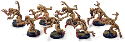 TYRANIDS 8 Genestealers #4 WELL PAINTED Warhammer 40K