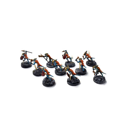 SERAPHON 10 Skinks #3 Sigmar WELL PAINTED