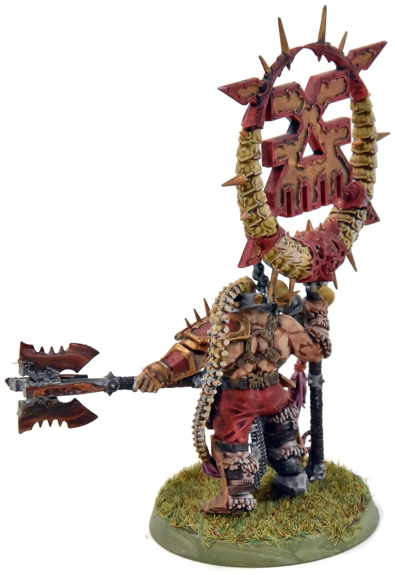 BLADES OF KHORNE Bloodsecrator #1 WELL PAINTED Sigmar