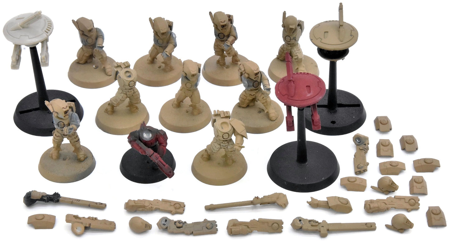 TAU EMPIRE 10 Fire Warrior Strike Team #3 Warhammer 40K