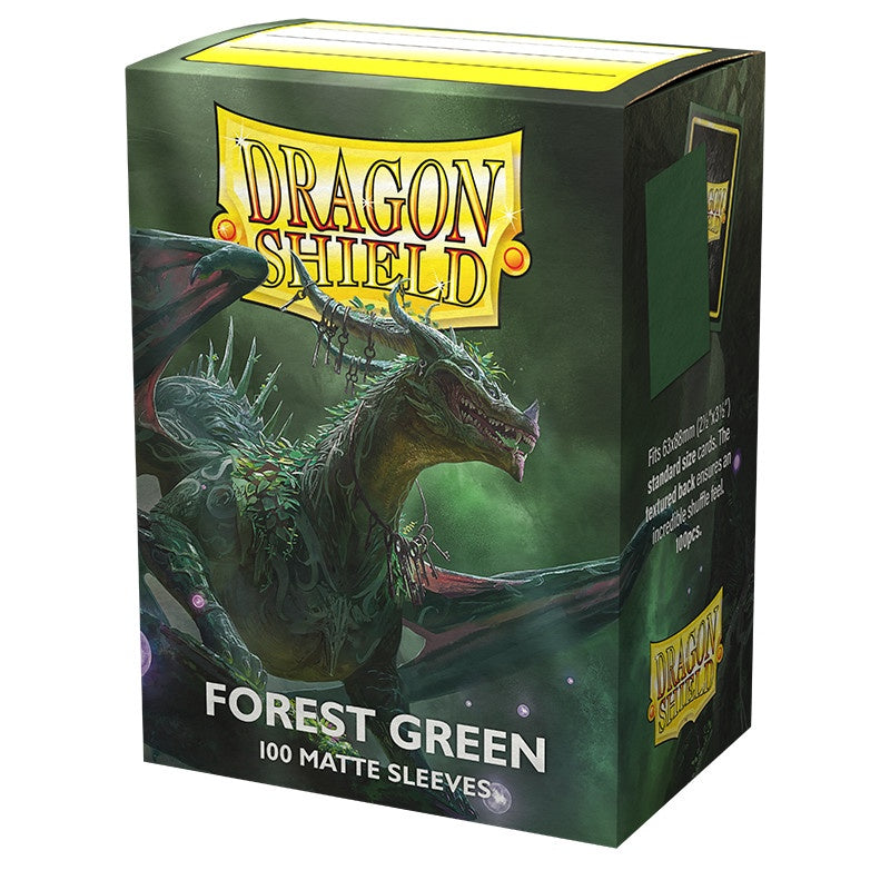 Dragon Shield Sleeves Matte Forest Green (100)
