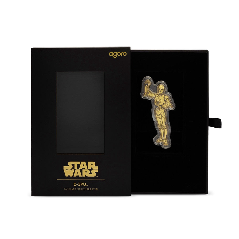 Star Wars™ C-3PO™ Coin 1oz Silver Collectible Coin