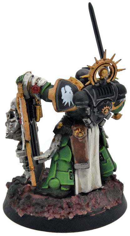 SALAMANDERS Captain with relic shield #1 WELL PAINTED Warhammer 40K