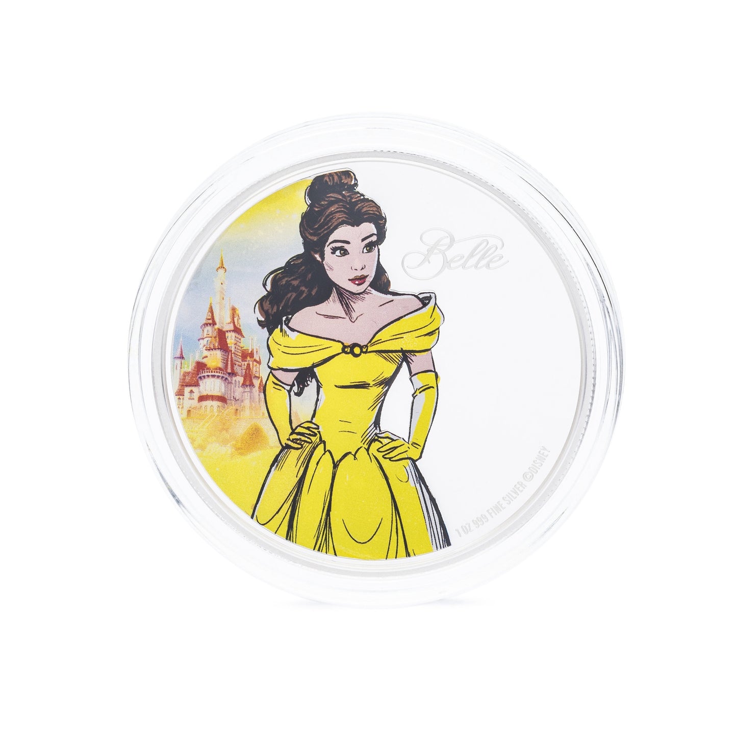 AGORO Disney - Disney Princess - Belle 1oz Silver