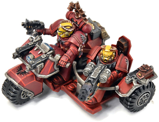 BLOOD ANGELS Attack bike #7 WELL PAINTED Warhammer 40K