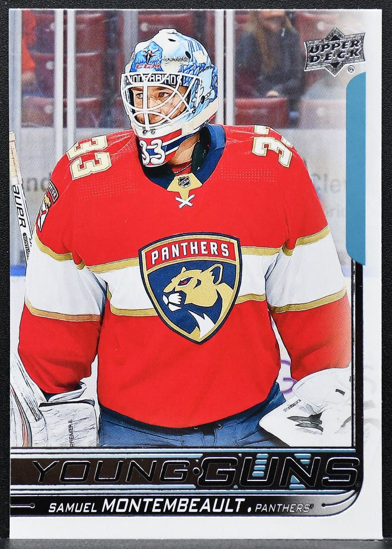 2018-19 Upper Deck Series 2 Young Guns Samuel Montembeault 242 RC 8241