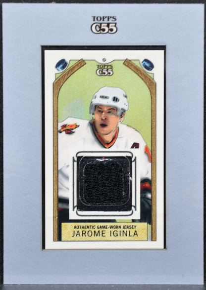2003-04 Topps C55 Relics Jarome Iginla TR-JI Calgary Flames Jersey 1488