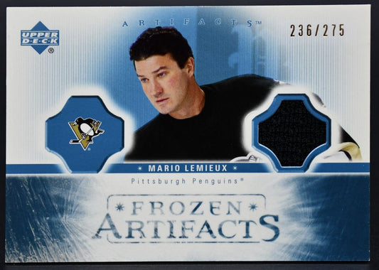 Maillot UD Artifacts Frozen Artifacts bleu Mario Lemieux FA-ML 236/275